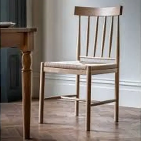 BOXED PAIR OF GALLERY DIRECT ETON DINING CHAIRS