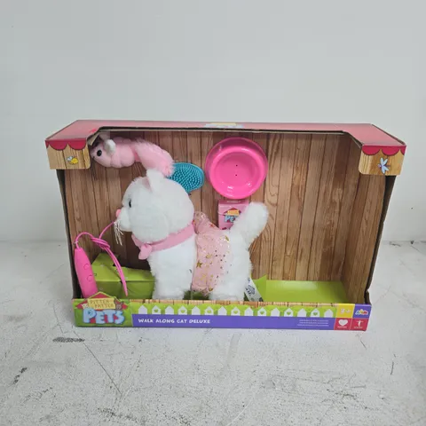 BOXED PITTER PATTER PETS WALK ALONG CAT DELUXE