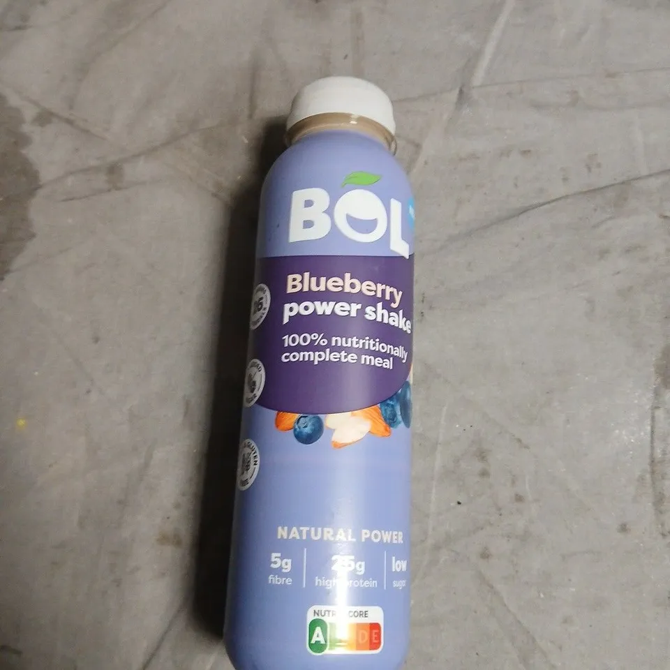 APPROXIMATELY 10 ASSORTED BOL POWER SHAKES INCLUDING SALTED CARAMEL AND BLUEBERRY