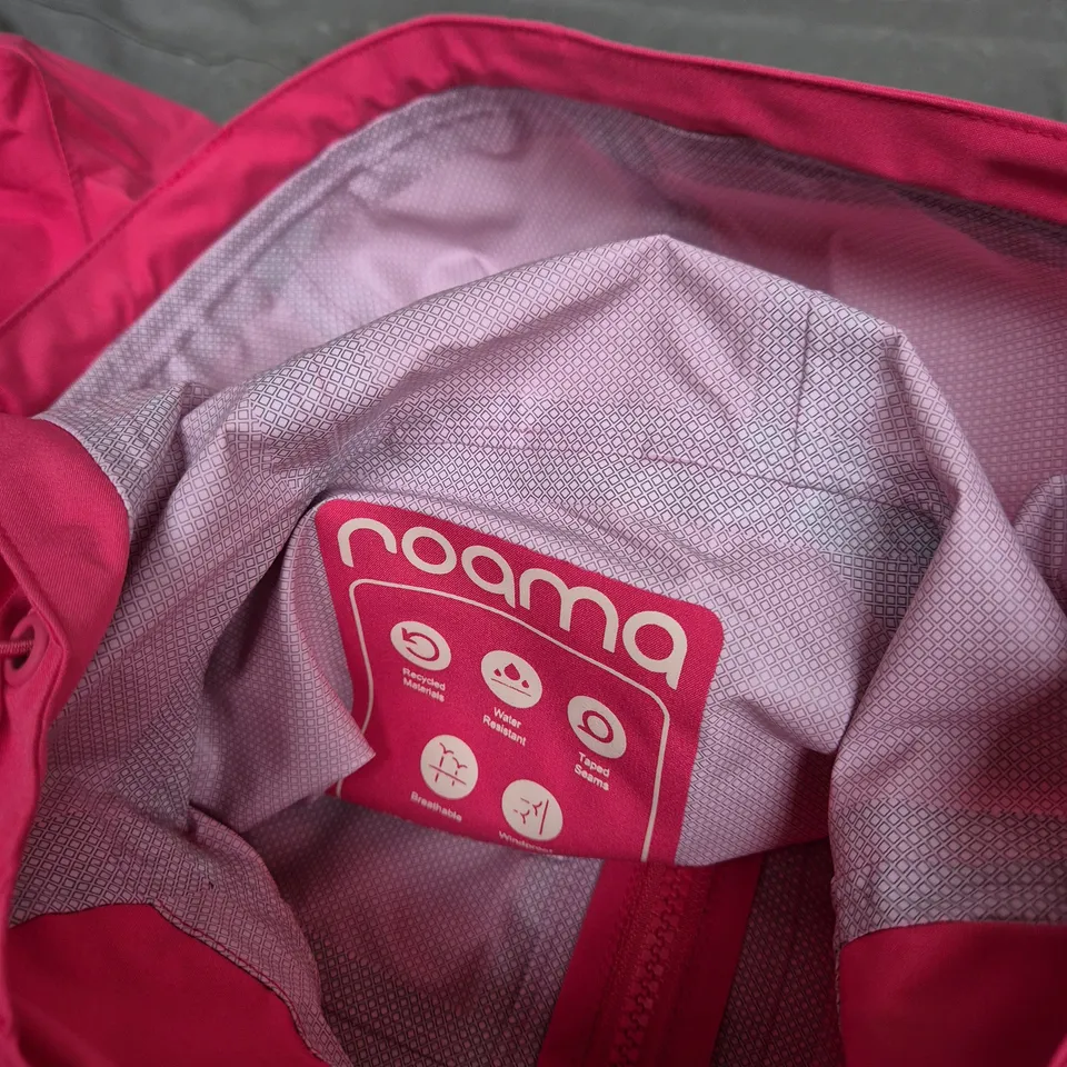 NOAMA ADVENTURE SHELL JACKET – CORAL, UK 12