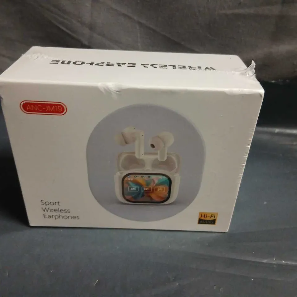 ANC-JM19 SPORT WIRELESS EARPHONES – BOXED