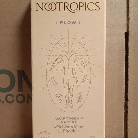 LONDON NOOTROPICS (FLOW) ADAPTOGENIC COFFEE (12 SACHETS)