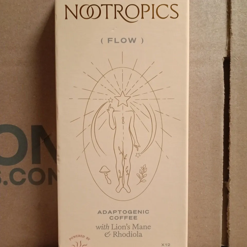 LONDON NOOTROPICS (FLOW) ADAPTOGENIC COFFEE (12 SACHETS)