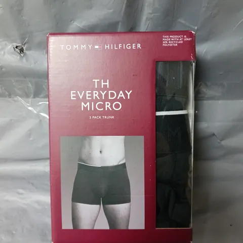 TOMMY HILFIGER EVERYDAY MICRO APPROX 2 PACK TRUNKS - BLACK - LARGE