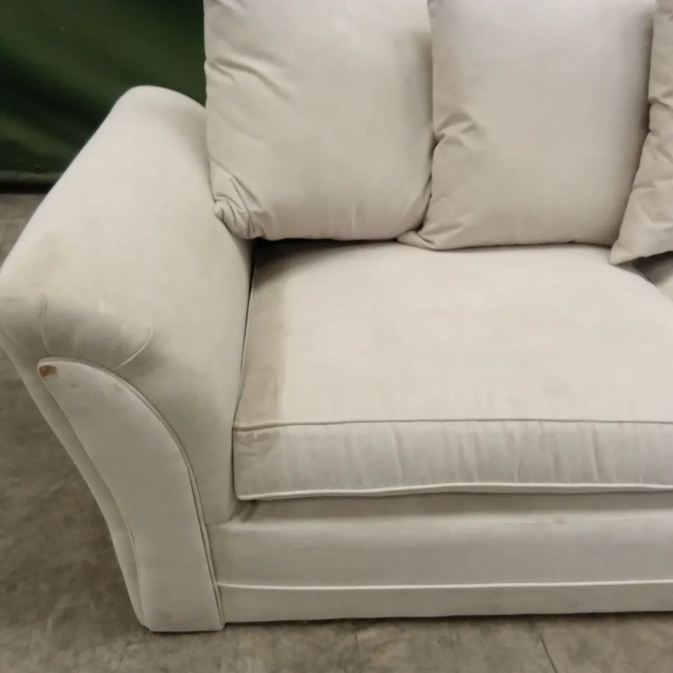 DURY FABRIC 3 SEATER SCATTER BACK SOFA RRP £499