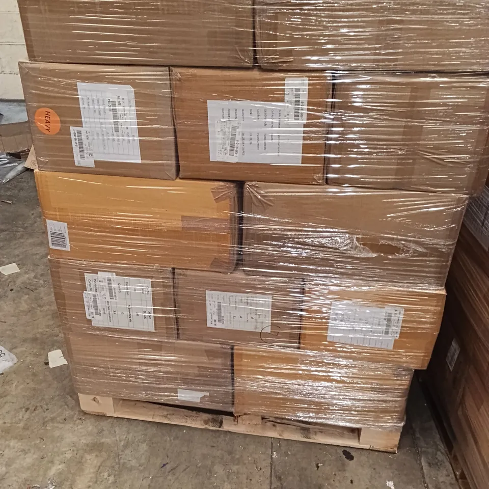 PALLET OF BRAND NEW WOMENS QUALITY DESIGNER CLOTHES APPROXIMATELY 150 TO INCLUDE; JACKETS, PANTS, DRESSES ETC