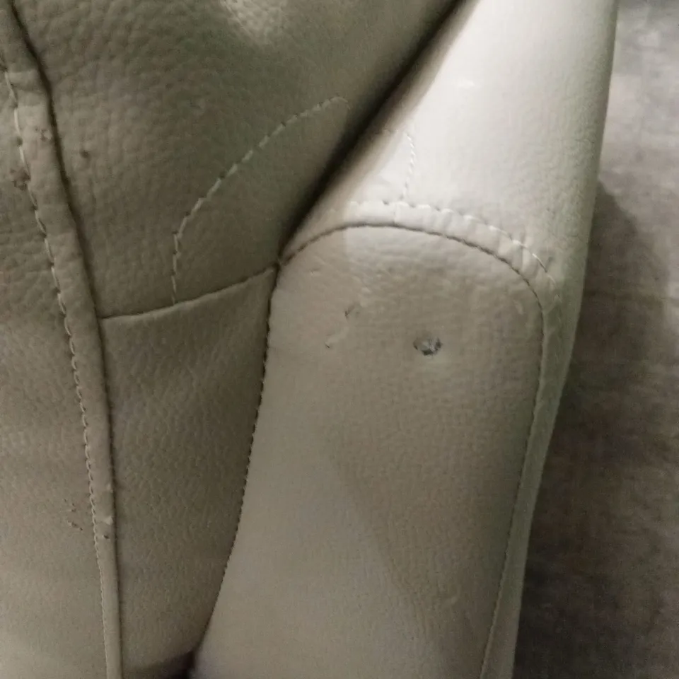 PAVILION 3 SEATER LEATHER/FAUX LEATHER POWER RECLINER SOFA RRP £1049