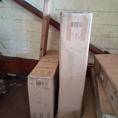BRAND NEW BOXED HOMESDIRECT 365 SINGLE BEDFRAME PARTS TO INCLUDE; HEADBOARD, FOOTBOARD ANS SLATS(3 BOXES)