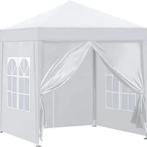 BOXED LARGE WHITE GAZEBO 