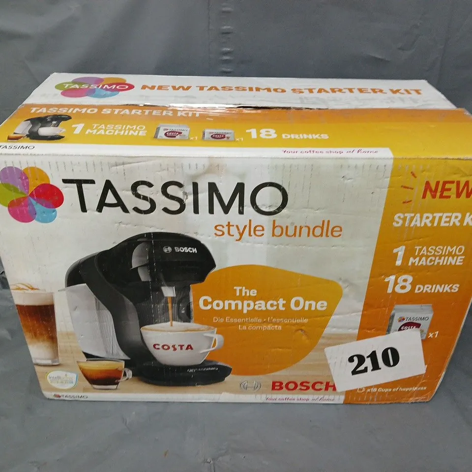 BOSCH TASSIMO STYLE COFFEE MACHINE