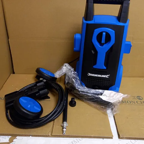 SILVERLINE 834832 105BAR HIGH PRESSURE WASHER 1400W