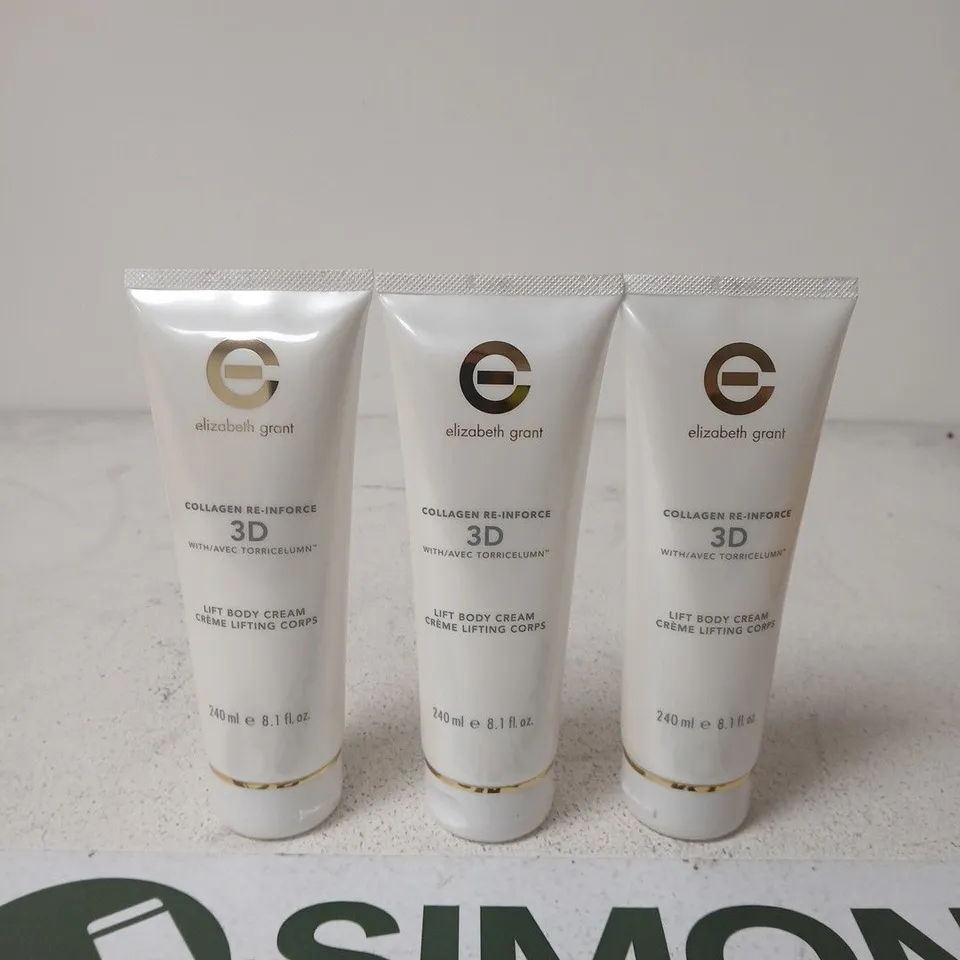 Elizabeth Grant Collagen Re-Inforce 3D Lift Body Cream – 3 x 240ml tubes