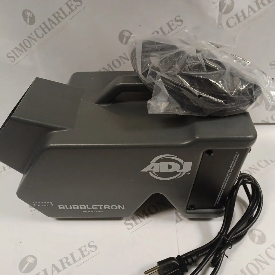 BOXED ADJ BUBBLETRON BUBBLE MACHINE