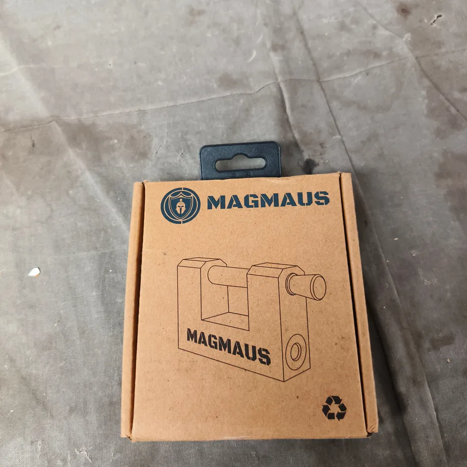 MAGMAUS PADLOCK WITH 2 KEYS – METAL LOCKING DEVICE (BOXED)