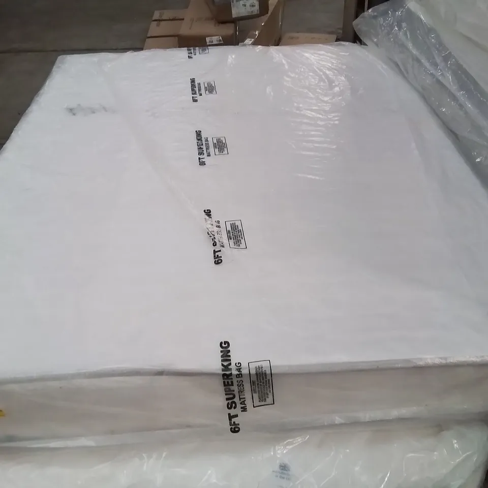 QUALITY BAGGED EMBERLYN 23CM THICK MEMORY FOAM POCKET SPRUNG HYBRID KINGSIZE MATTRESS 
