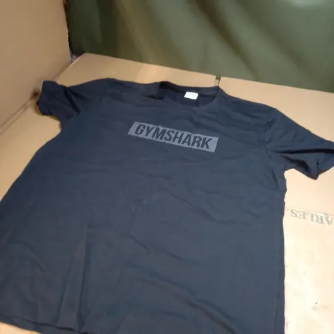 LARGE BLACK GYMSHARK GYM TOP