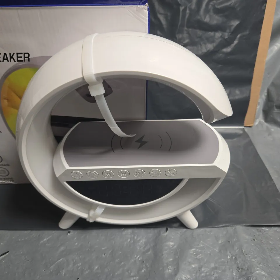 BOXED LED WIRELESS CHARGING SPEAKER