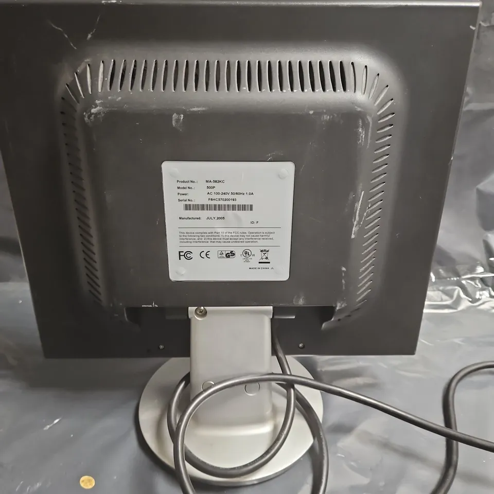 MONITOR – MODEL MA-582KC (SILVER FRAME) WITH STAND