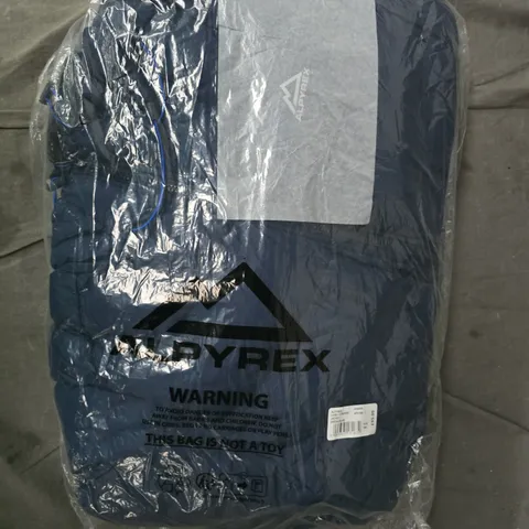 ALPYREX LEAD 1.0 PUFFER JACKET IN BLUE SIZE LARGE