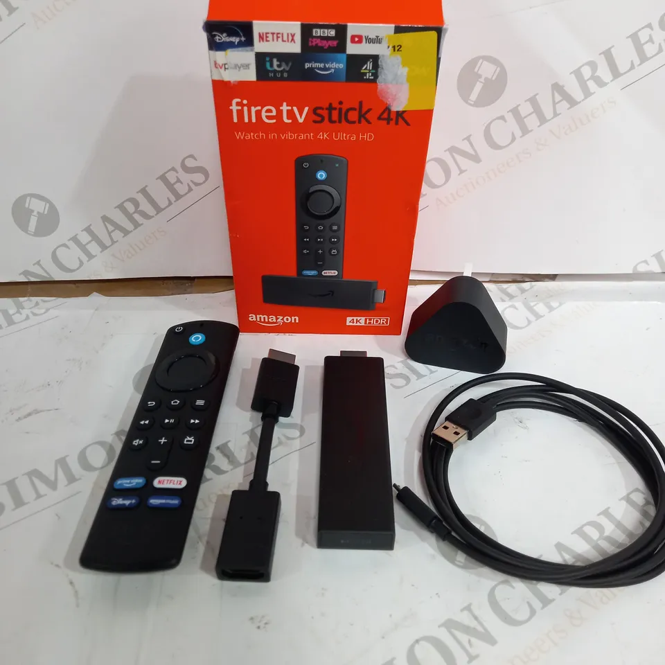 AMAZON FIRE TV STICK 4K BLACK 