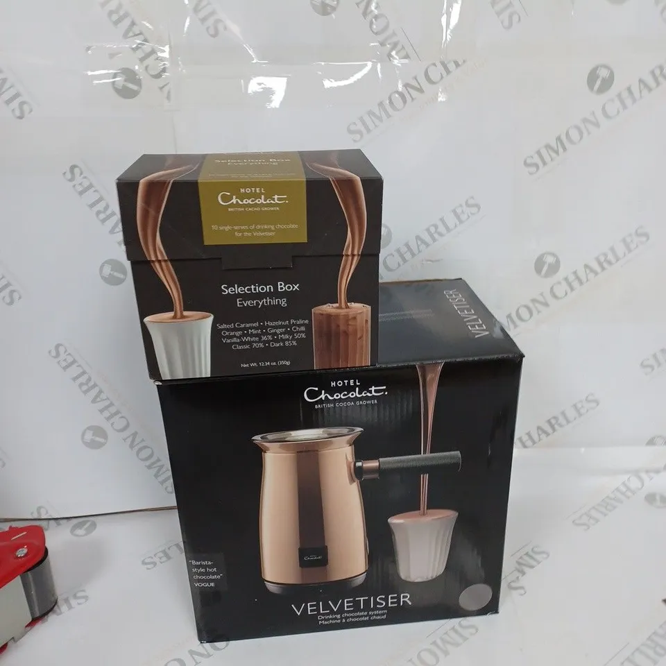 HOTEL CHOCOLAT FELVETISER DRINKING CHOCOLATE MACHINE GREY RRP £124.99