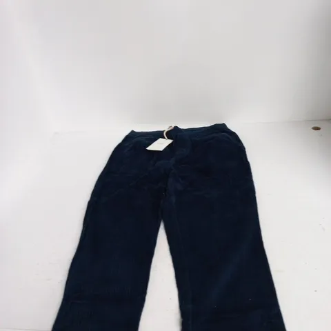 OCTOBRE EDITIONS NAVY CORDUROY TROUSERS – XL