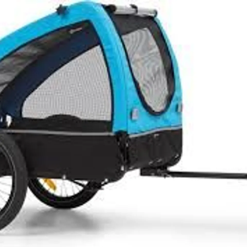 BOXED KLARFIT BIKE TRAILER PET CARRIER BIKE TRAILER FOR DOGS 