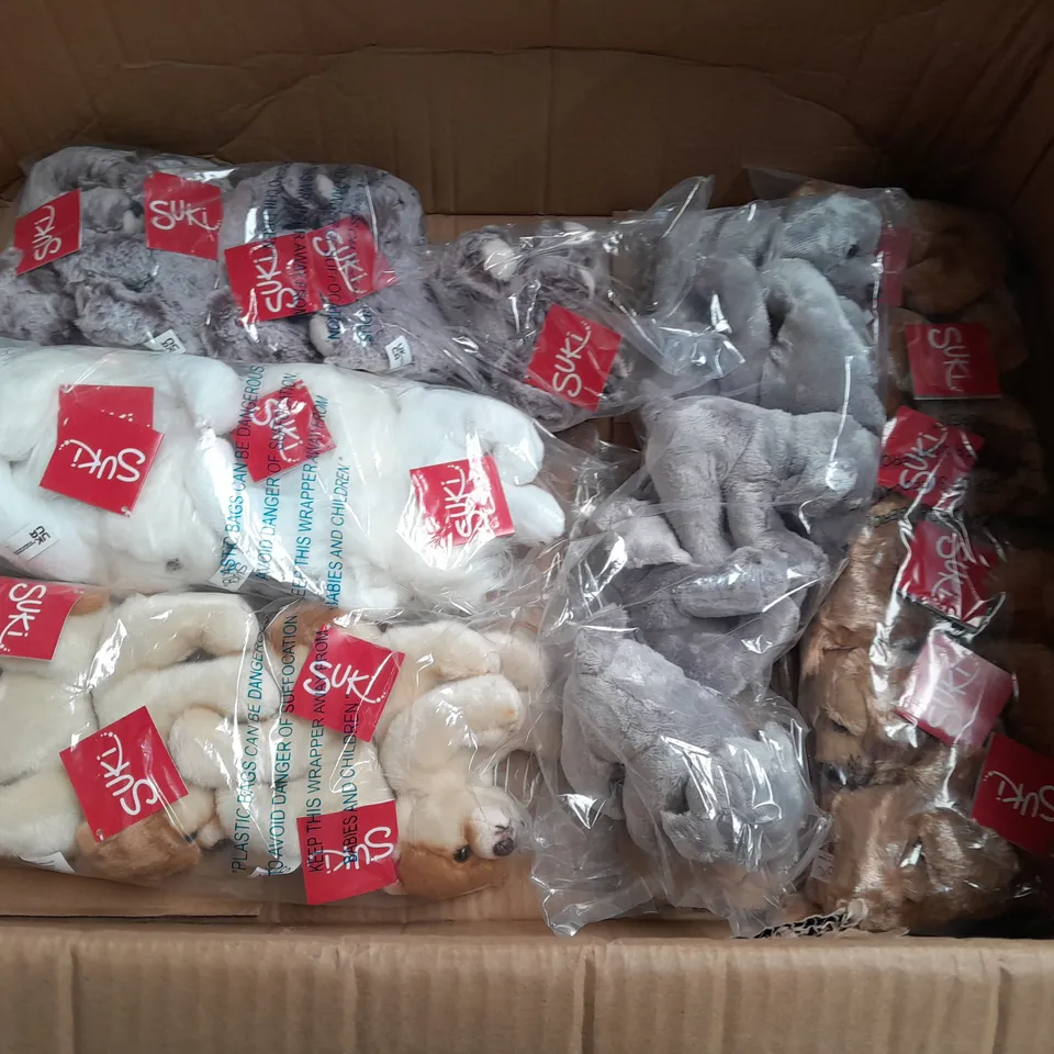 LOT OF APPROXIMATELY 90 ASSORTED SUKI PLUSHIES