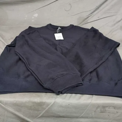 ZARA ATHLETICZ NAVY SWEATSHIRT –  XL
