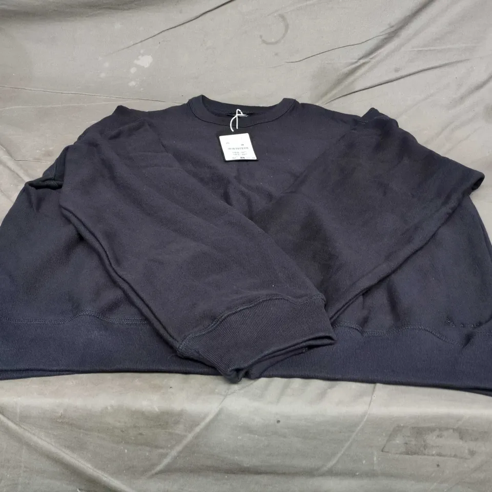 ZARA ATHLETICZ NAVY SWEATSHIRT –  XL