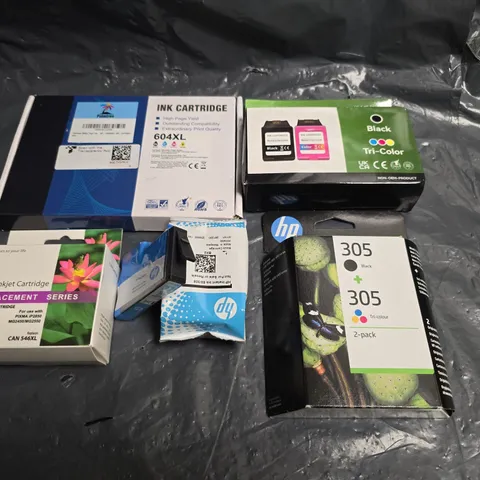 LARGE QUANTITY OF ASSORTED INK CARTRIDGES