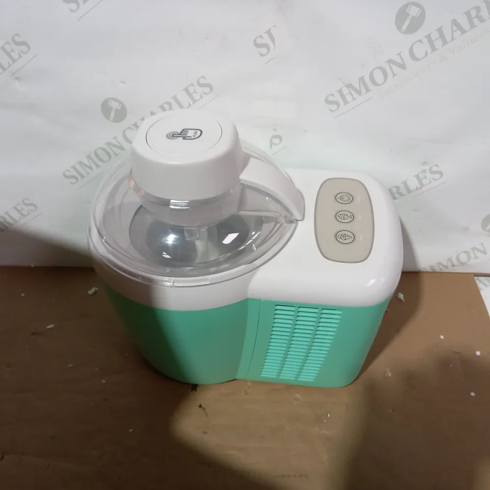 COOK'S ESSENTIALS AT HOME ICE CREAM MAKER MINT 