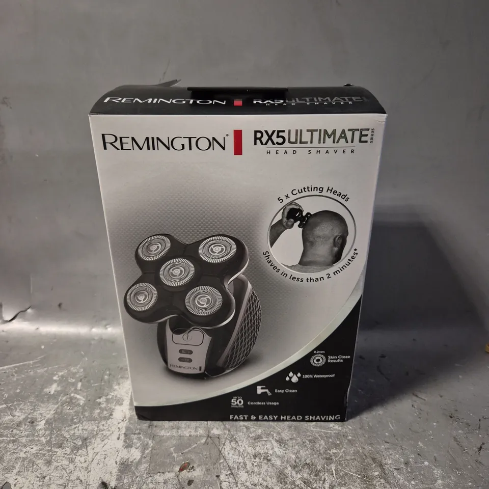 BOXED SEALED REMINGTON RX5 ULTIMATE HEAD SHAVER 