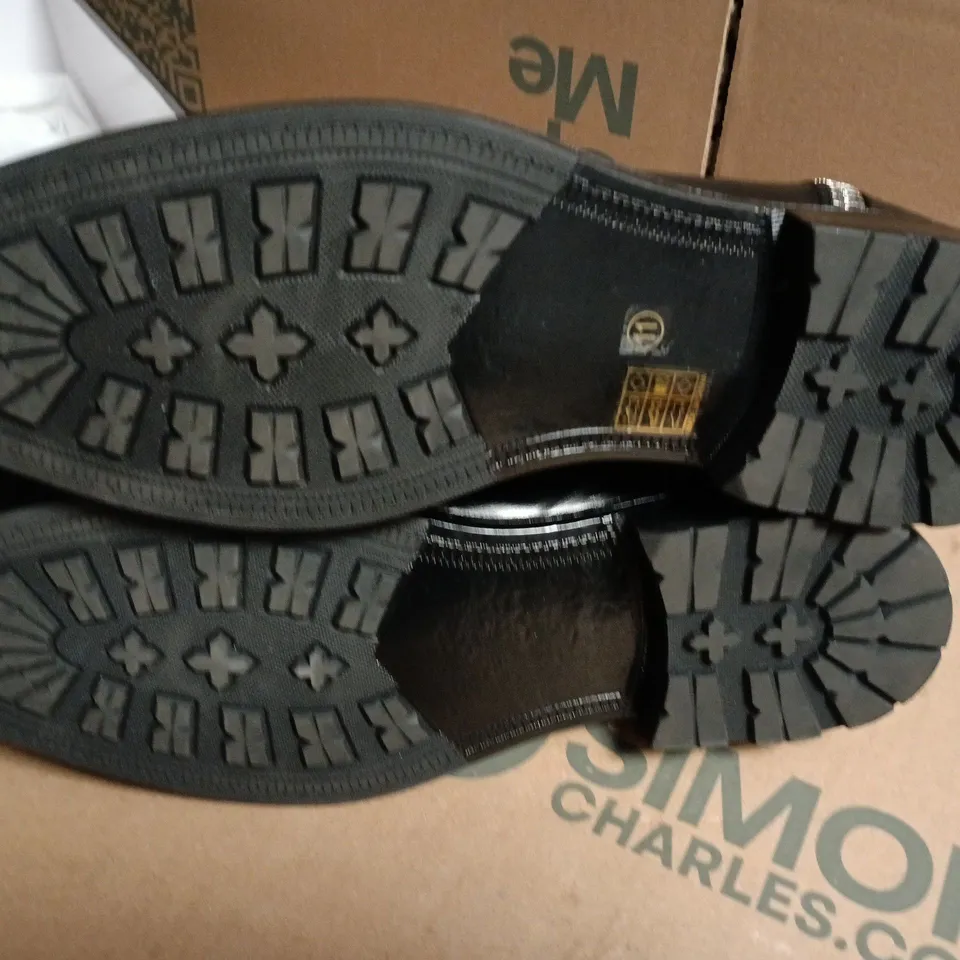 BOXED KOI LEGIONARY MEN'S FIELD BOOTS - BLACK, UK9