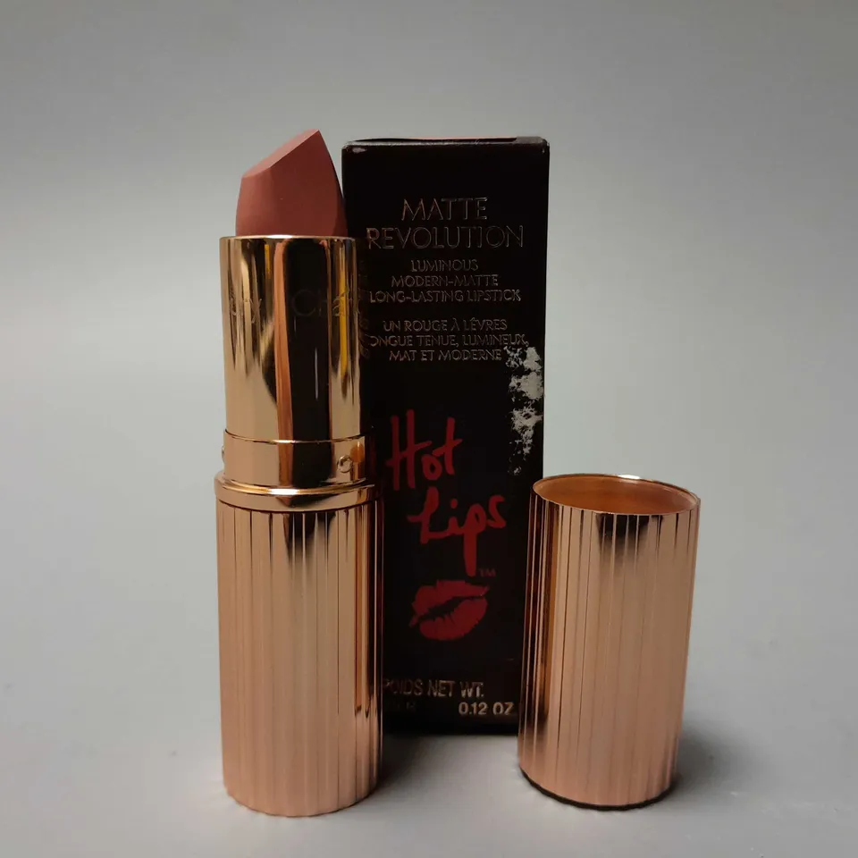 BOXED MATTE REVOLUTION HOT LIPS CHARLOTTE TILBURY KIDMANS KISS