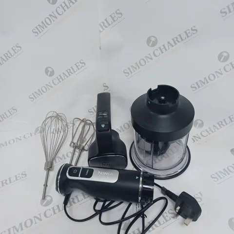 NINJA FOODI 3-IN-1 HAND BLENDER, MIXER & CHOPPER CI100UK