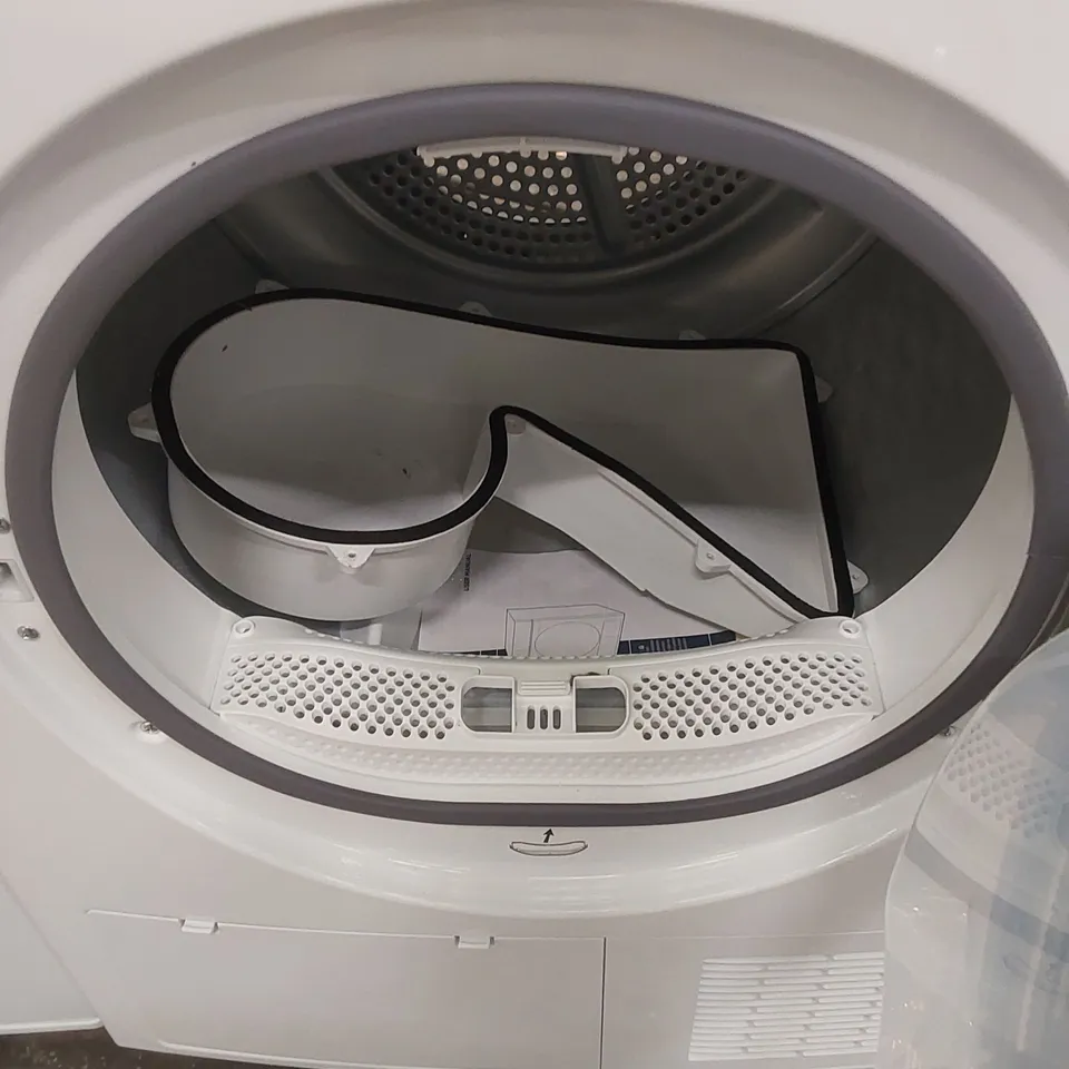 MIDEA FREESTANDING HEAT PUMP TUMBLE DRYER - WHITE, MODEL: MDG09EH80