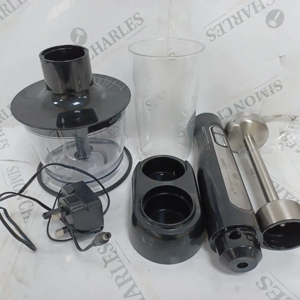 COOK'S ESSENTIALS CORDLESS STICK BLENDER