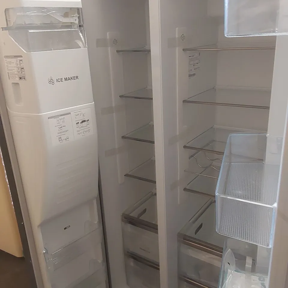 HISENSE SIDE BY SIDE FRIDGE FREEZER