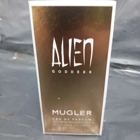 BOXED AND SEALED ALIEN GODDESS MUGLER EAU DE PARFUM REFILLABLE TALISMAN 60ML