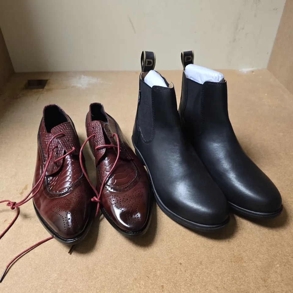 APPROXIMATELY 10 ASSORTED PAIRS OF FOOTWEAR PRODUCTS IN VARIOUS STYLES & SIZES 