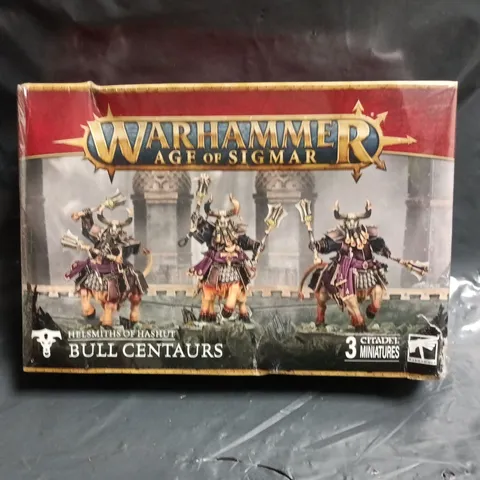 WARHAMMER AGE OF SIGMA HELSMITHS OF HASHUT - BULL CENTAURS - 3 CITADEL MINIATURES