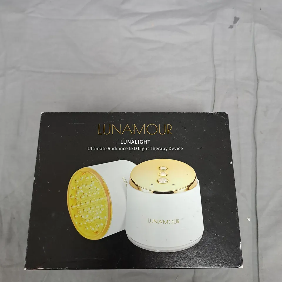 LUNAMOUR LUNALIGHT ULTIMATE RADIANCE LED LIGHT THERAPY DEVICE