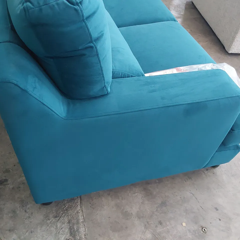 QUALITY BRITISH DESIGNER LOUNGE Co ROMILEY 2.5 SEATER DRAGON EYE PLUSH FABRIC