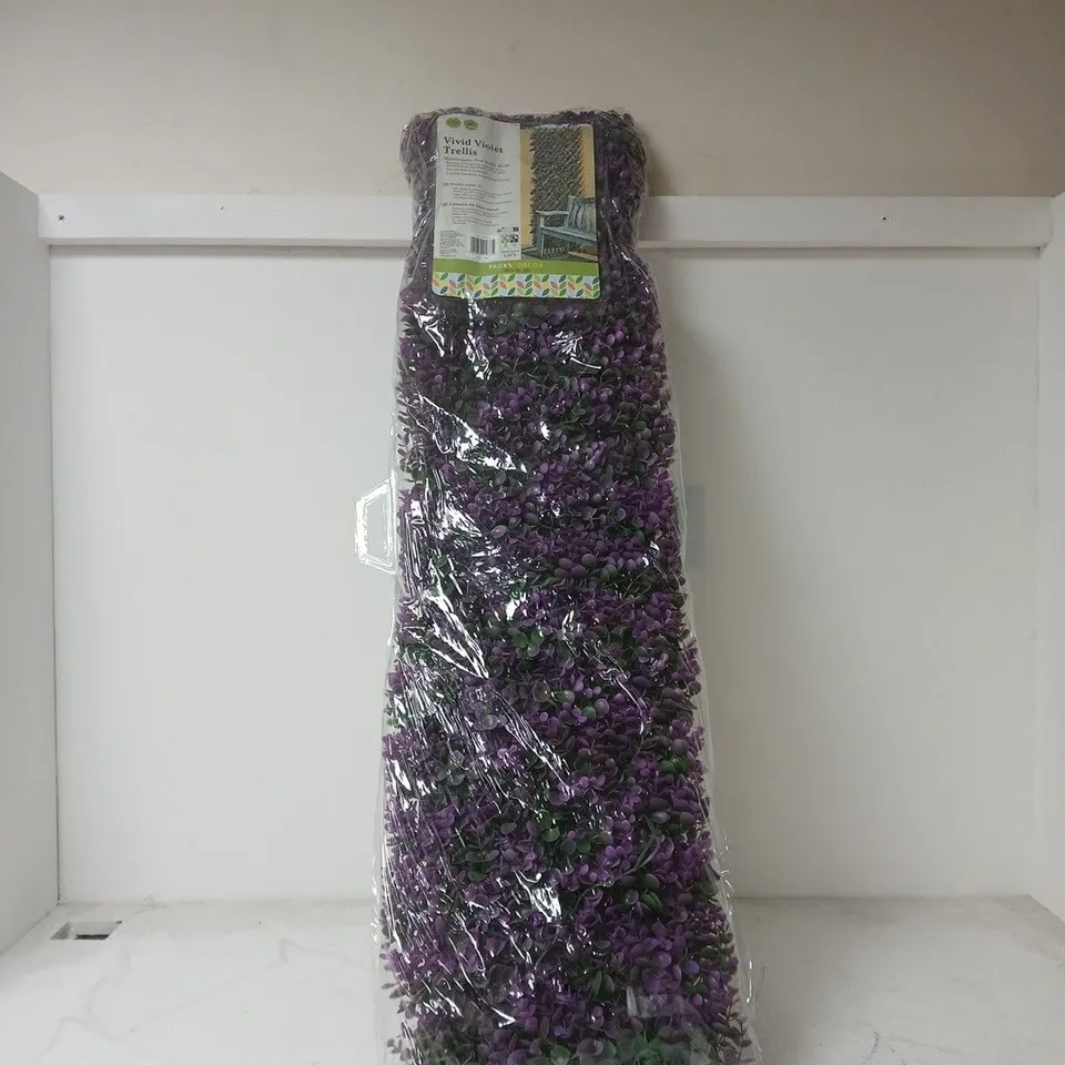 VIVID VIOLET TRELLIS 180 X 90CM
