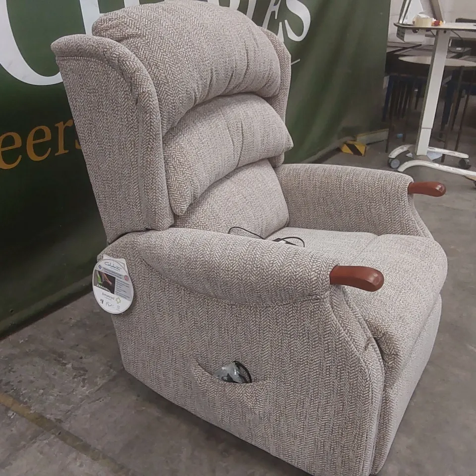 CELEBRITY MAMMOTH ENHANCED FABRIC UPHOLSTERED ELECTRIC RECLINING ARMCHAIR WITH MEDICAL GRADE FOAM SEAT