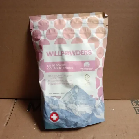 WILLPOWDERS SWISS BOVINE COLLAGEN PEPTIDES 400G