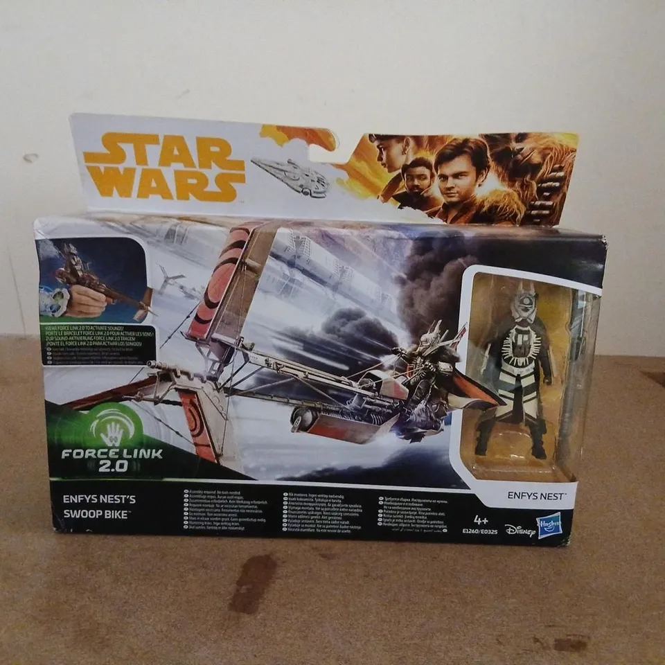 STAR WARS FORCE LINK 2.0 ENFYS NEST'S SWOOP BIKE – BOXED
