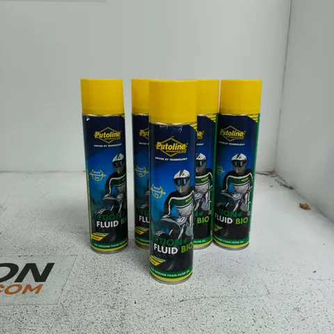 TOTE OF APPROXIMATELY 5 PUTOLINE ACTION FLUID BIO 600ML