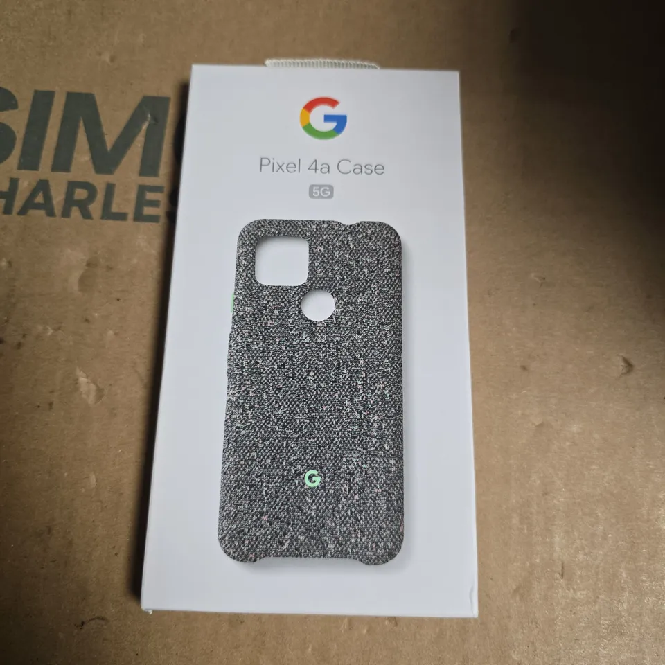 BOX OF APPROXIMATELY 50 GOOGLE PHONE CASES INCLUDING PIXEL 3 CASE AND PIXEL 4A CASE 